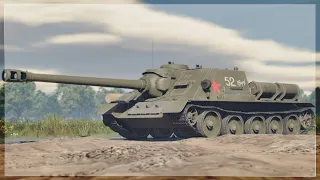 A Tank With No Depression Kills The Entire German Army | Su-122P