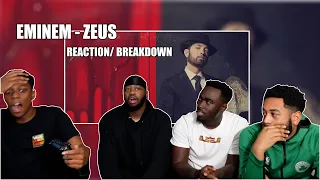 SNOOP DOGG DISS | Eminem - ZEUS REACTION / BREAKDOWN | BAR FOR BAR!!