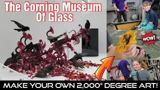 Glass Making Experience - The Corning Museum Of Glass, Corning New York