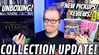 Bluray COLLECTION Update! - New PICKUPS, Reviews, And TITANIC 4K Collectors Edition UNBOXING!