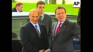 Russian President speaks at Reichstag