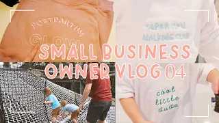 Small Business Owner Vlog | Embroidery | Universal Studios | Entrepreneur Week In The Life | Vlog#04