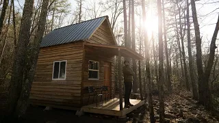 One Year Building A Remote Cabin In The Woods | Start To Finish