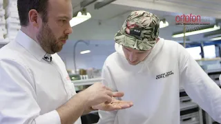 Rafik inspects the Concorde production