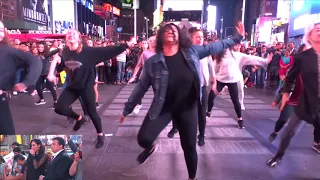 Agustin and Andrea's Proposal Flash Mob in Times Square