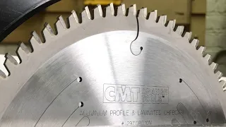 Как чисто без сколов пилим ЛДСП диском для цветных металлов | Non-ferrous metal circular saw blades