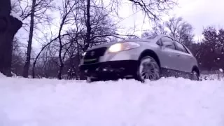 Охота на лося и лосиный тест на Suzuki SX4. Тест-драйв от Трансмиссия