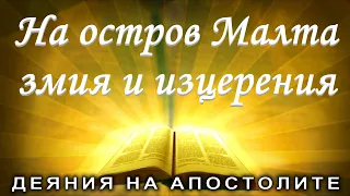 На остров Малта - змия и изцеления /Деяния 28:1/ Божието слово всеки ден с п-р Татеос