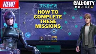 How to complete Togusa’s survey mission in call of duty mobile part 1