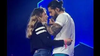 MALUMA BESA UNA FANS/Kisses a Fans - 2018 F.A.M.E Tour | EagleBank Arena, Washington DC