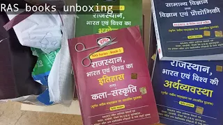 EP- 03 unboxing RAS Drishti IAS Books Hindi Medium #rpsc #ras #unboxing
