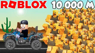 🎉Por Fin Rebaso los 10,000M y Llego a un Pueblo Violento en Dusty Trip Roblox