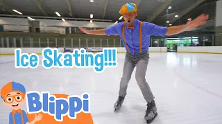 Blippi Visits The Ice Rink + More Blippi Videos For Toddlers | Educational Videos For Kids