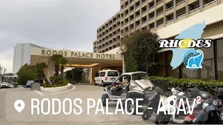 Les vacances à Rhodes / séjour au Rodos Palace à Ixia