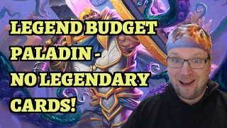 LEGEND Budget Silver Hand Paladin Deck Guide and Gameplay! (Hearthstone TITANS)