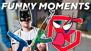 K0NFIG IS THE BATMAN?! 🦇😱 | Top FAILS & FUNNY MOMENTS at BLAST Premier Spring Finals 2021