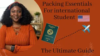 What To Pack As An International Student When moving to USA 🇺🇸 || 2023 Guide