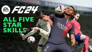 EA FC 24 | ALL 5-STAR SKILLS & SKILL MOVES Tutorial | Xbox & PlayStation