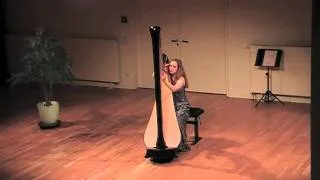 Eva Curth (harp) plays Carlos Salzedo: Zephyr (Fraîcheur)