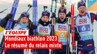 Mondiaux biathlon 2023 - La France 3e du relais mixte, la Norvège sacrée championne du monde