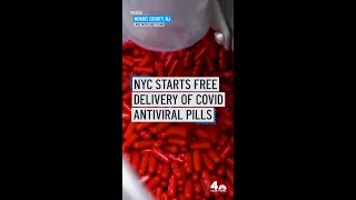 Free Same-Day Delivery of COVID Antiviral Pills by NYC #shorts