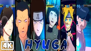 (NSUNS4) All Hyuga Clan's Ultimate Jutsus/Team Ultimate Jutsus (4K/60fps)