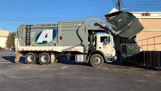 Advanced Disposal Mack MRU Heil Half Pack Front Loader