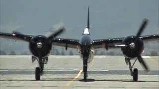 Grumman F-7F Tigercat Demonstration - 4,000+ Horsepower !