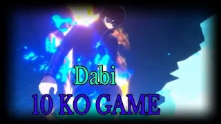 My Hero Ultra Rumble: Dabi 10 KO Game