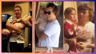 HARRY STYLES WITH KIDS