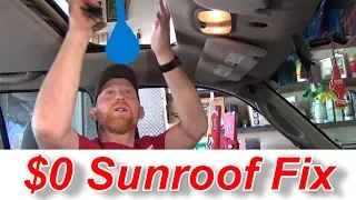 Sunroofs Everything How to Fix One OR Make it Manual for FREE!!