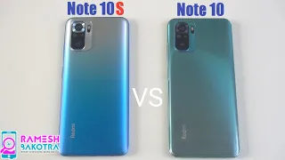 Redmi Note 10S vs Redmi Note 10 Speed Test and Camera Compare