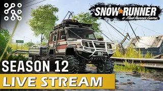 SNOWRUNNER -  Season 12: Public Energy !com !dis | SNOWRUNNER CZ | Lets play | Česky