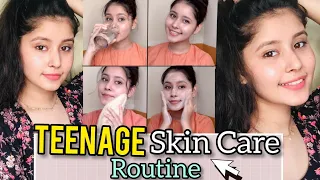 TEENAGE MORNING SKINCARE ROUTINE| 2020 | for Clear and Glowing skin |Easy & Quick |Kiran Tutorialz