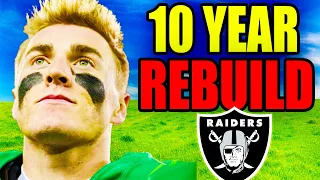 Raiders 10 YEAR Rebuild With BO NIX in Madden 24.