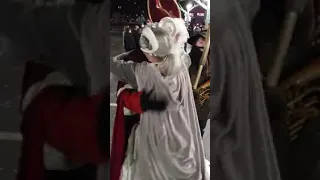 2019 Bloomington Indiana Krampusnacht! Meeting St. Nick. #KRAMPUS