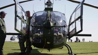 Gazelle 50th Anniversary Fly In | Middle Wallop 2017