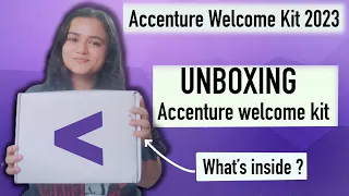 Welcome Kit unboxing | Accenture Welcome Kit 2023 |