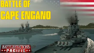 BATTLE OF CAPE ENGANO | Battlestations Pacific Remastered 2024