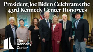 President Joe Biden Celebrates the 43rd Kennedy Center Honorees