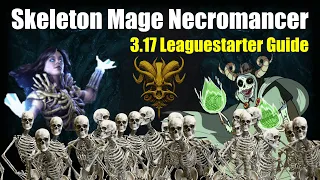 Skeleton Mage Necromancer Leaguestarter - PoE 3.17 - Archnemesis Build Guide, Siege of the Atlas