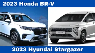 Compare Spec Sheet Battle 2023 Honda BR-V Vs 2023 Hyundai Stargazer