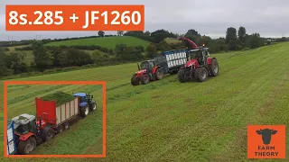 300hp 8s on a TRAILED harvester // 4th Cut on the 8th of AUGUST // Trailer STUCK