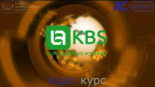 KBS. Облік бюджетної установи. Получение и оказание услуг.