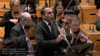 Pierre Genisson plays Tanguy Clarinet Concerto (teaser) - Liège Royal Philharmonic Orchestra -