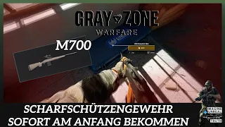 Gray Zone | deutsch | 🍃 M700 Scharfschützengewehr sofort am Anfang bekommen | Info