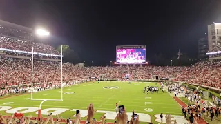 UGA Football Homecoming  2018 4th Quarter Light Up Sanford!