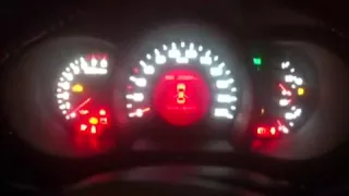 Kia rio 2015 gauge startup