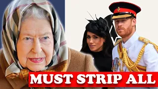 SUSSEXES LOST ALL PUBLIC TRUST Despite Queen POWERLESS To STRIP Their Titles For SPECIAL CONDITION