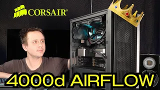 I build in the Corsair 4000d Airflow Case - Is it still the King in 2023?